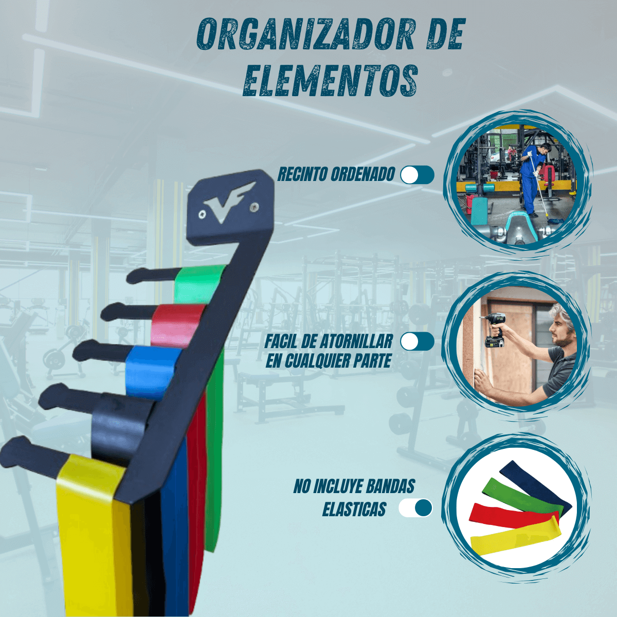 ORGANIZADOR TIPO PEINE (SIMPLE)
